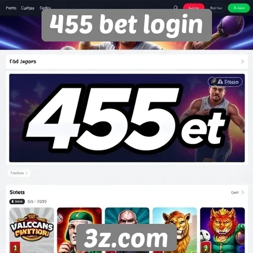 Plataforma 455 bet login oferece diversas opções de jogos