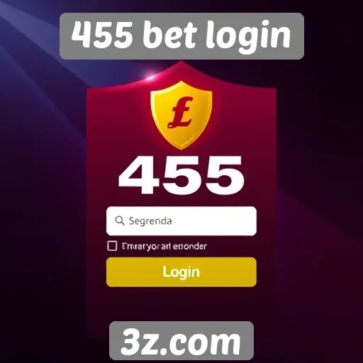 Segurança e proteção de dados no 455 bet login